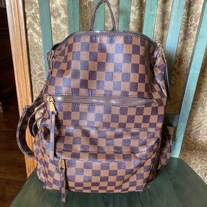 Check Boutique Backpack